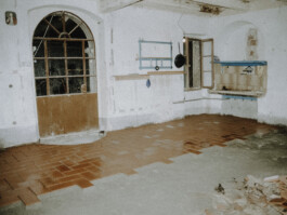 Die Renovierungsarbeiten der Gemeinschaftsküche